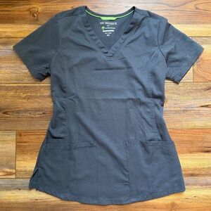 Healing Hands Scrub Pants in Dark Gray